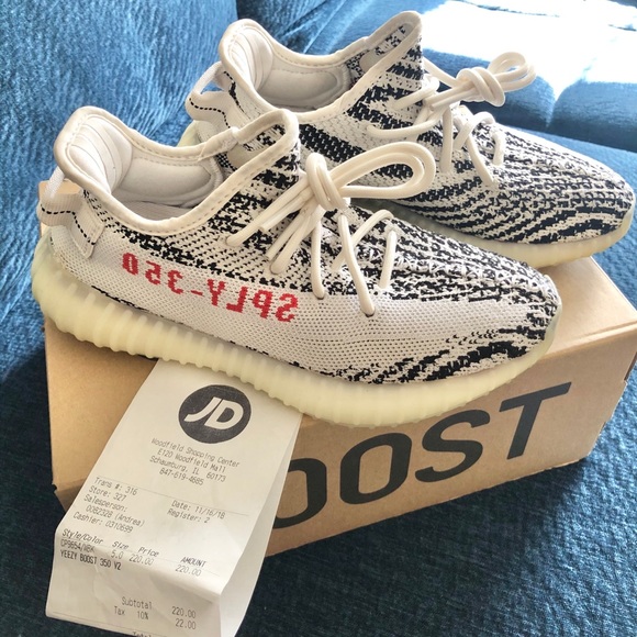 Yeezy Shoes - Yeezy Boost Zebra 100% Authentic w/ receipt